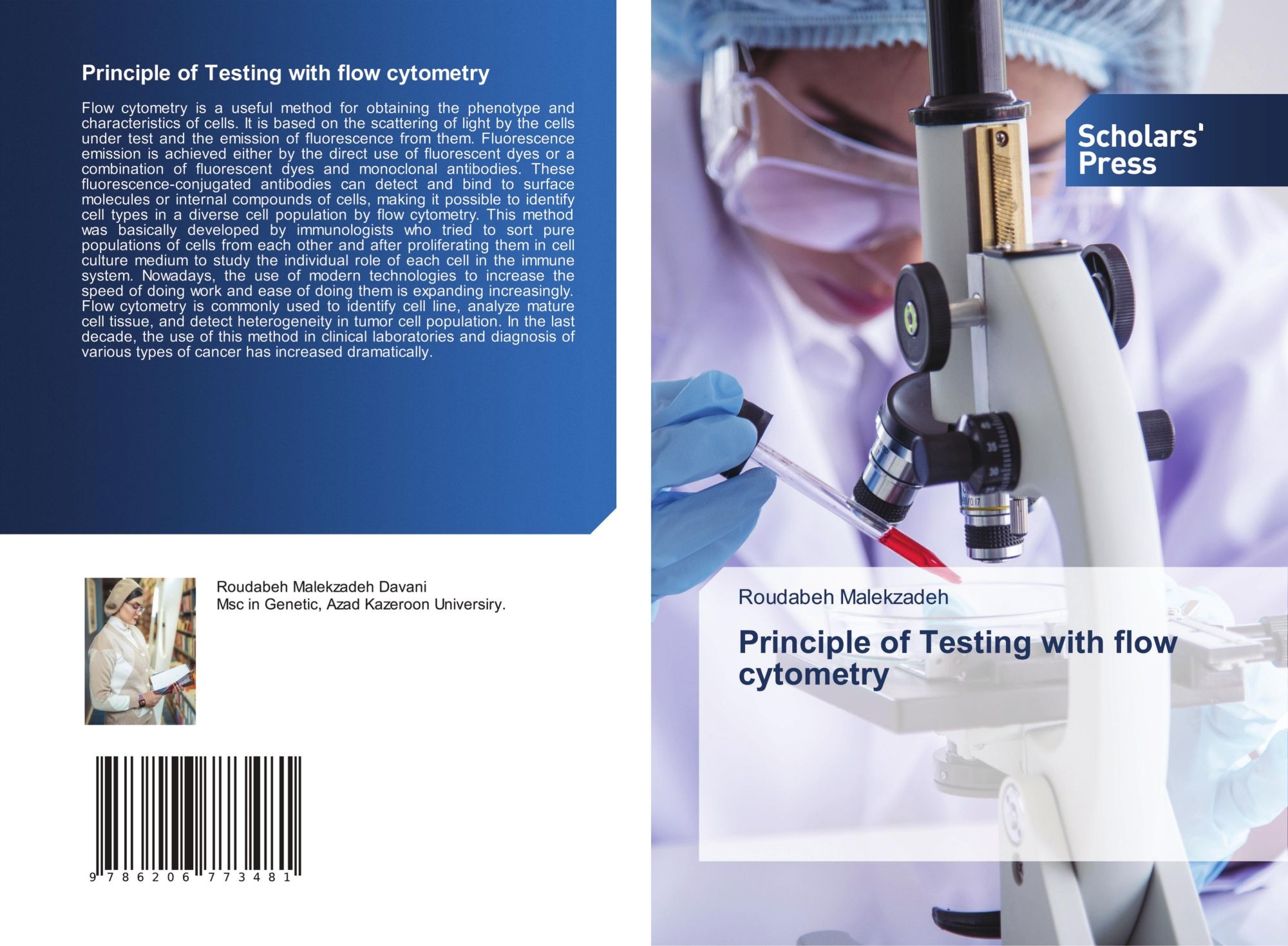Cover: 9786206773481 | Principle of Testing with flow cytometry | Roudabeh Malekzadeh | Buch