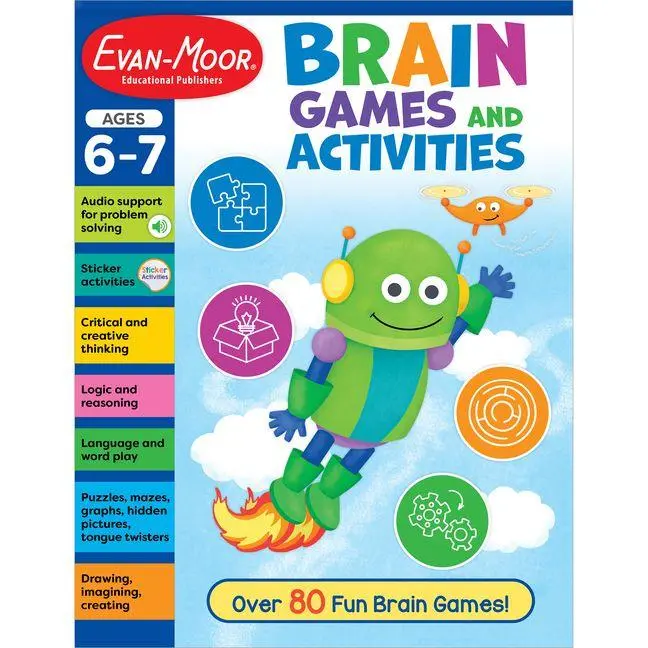 Cover: 9781645143581 | Brain Games And Activities, Ages 6-7 | Publishers | Taschenbuch | 2026