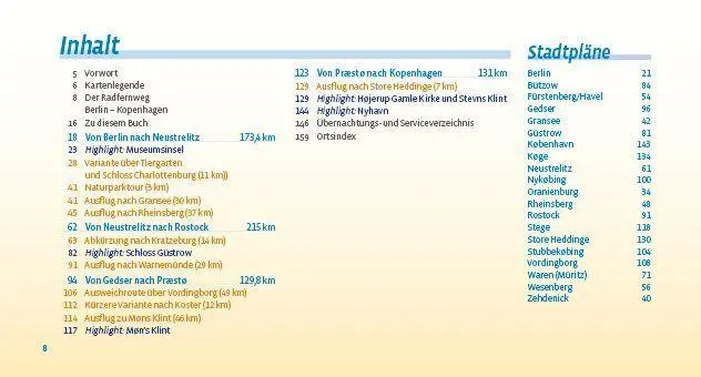 Bild: 9783711103581 | Radfernweg Berlin - Kopenhagen | Esterbauer Verlag | Taschenbuch