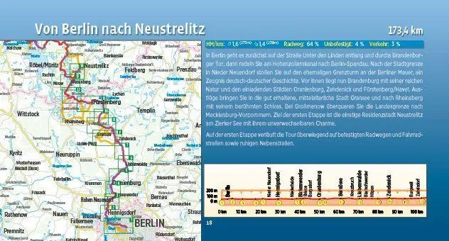 Bild: 9783711103581 | Radfernweg Berlin - Kopenhagen | Esterbauer Verlag | Taschenbuch