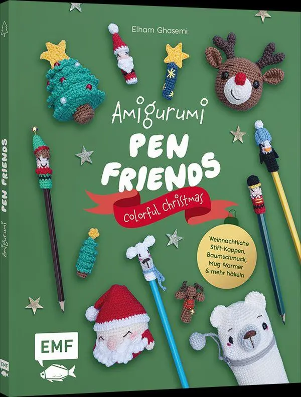 Cover: 9783745933581 | Amigurumi Pen Friends - Colorful Christmas | Elham Ghasemi | Buch