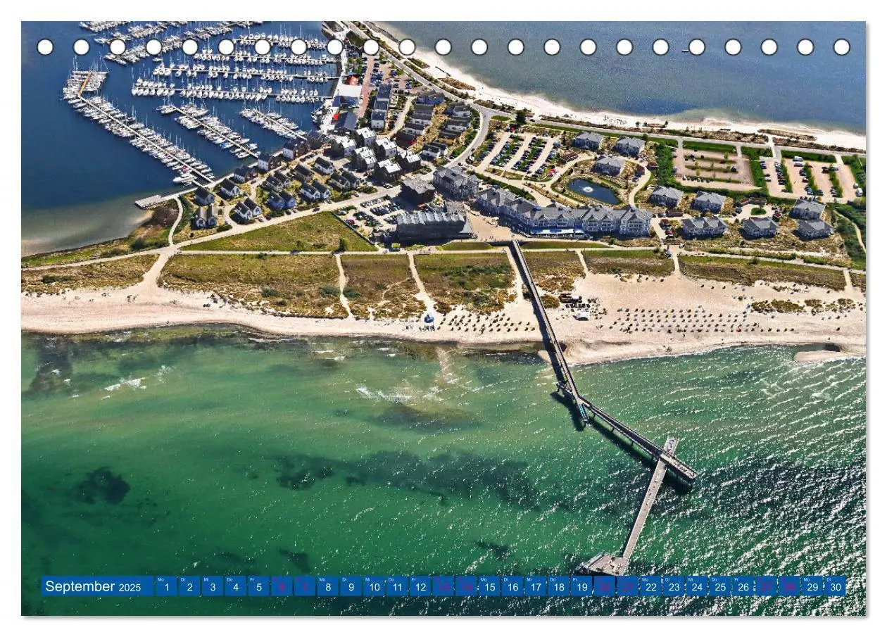 Bild: 9783435053681 | Heiligenhafen - Ostsee (Tischkalender 2025 DIN A5 quer), CALVENDO...