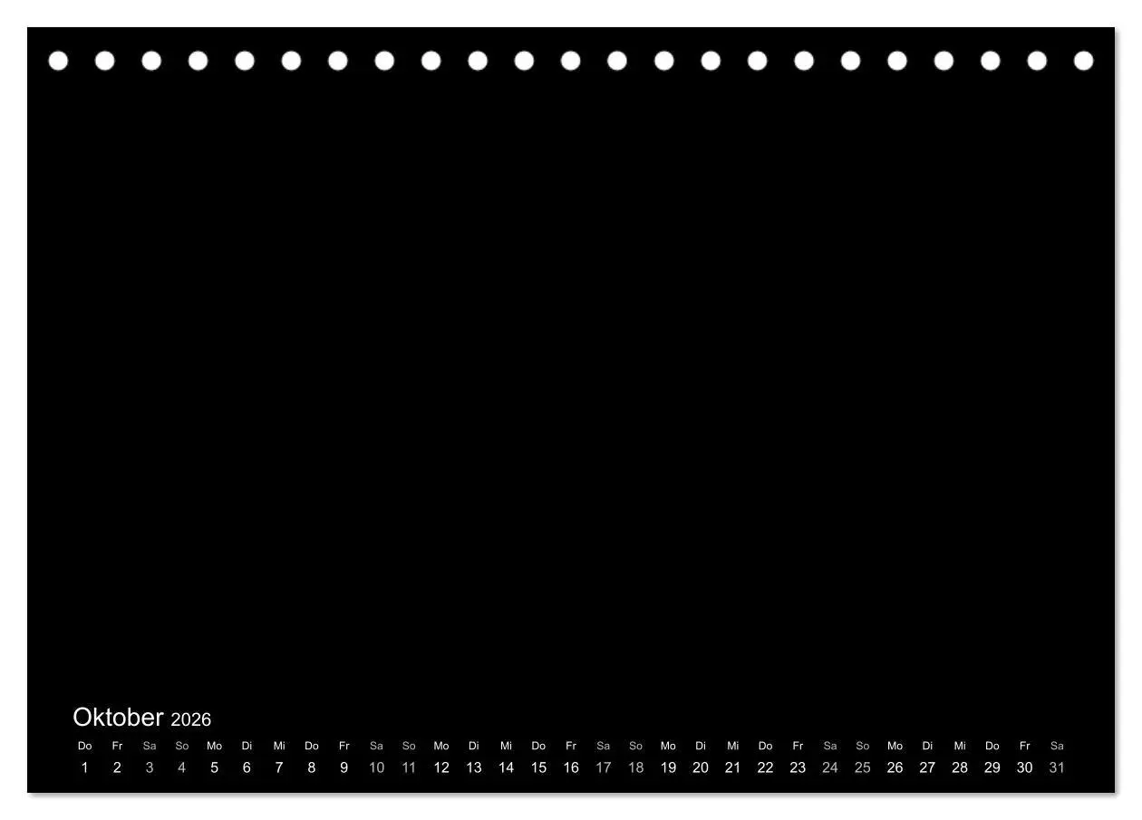 Bild: 9783457693681 | Bastelkalender: DIY Kreativ-Kalender -schwarz- (Tischkalender 2026...