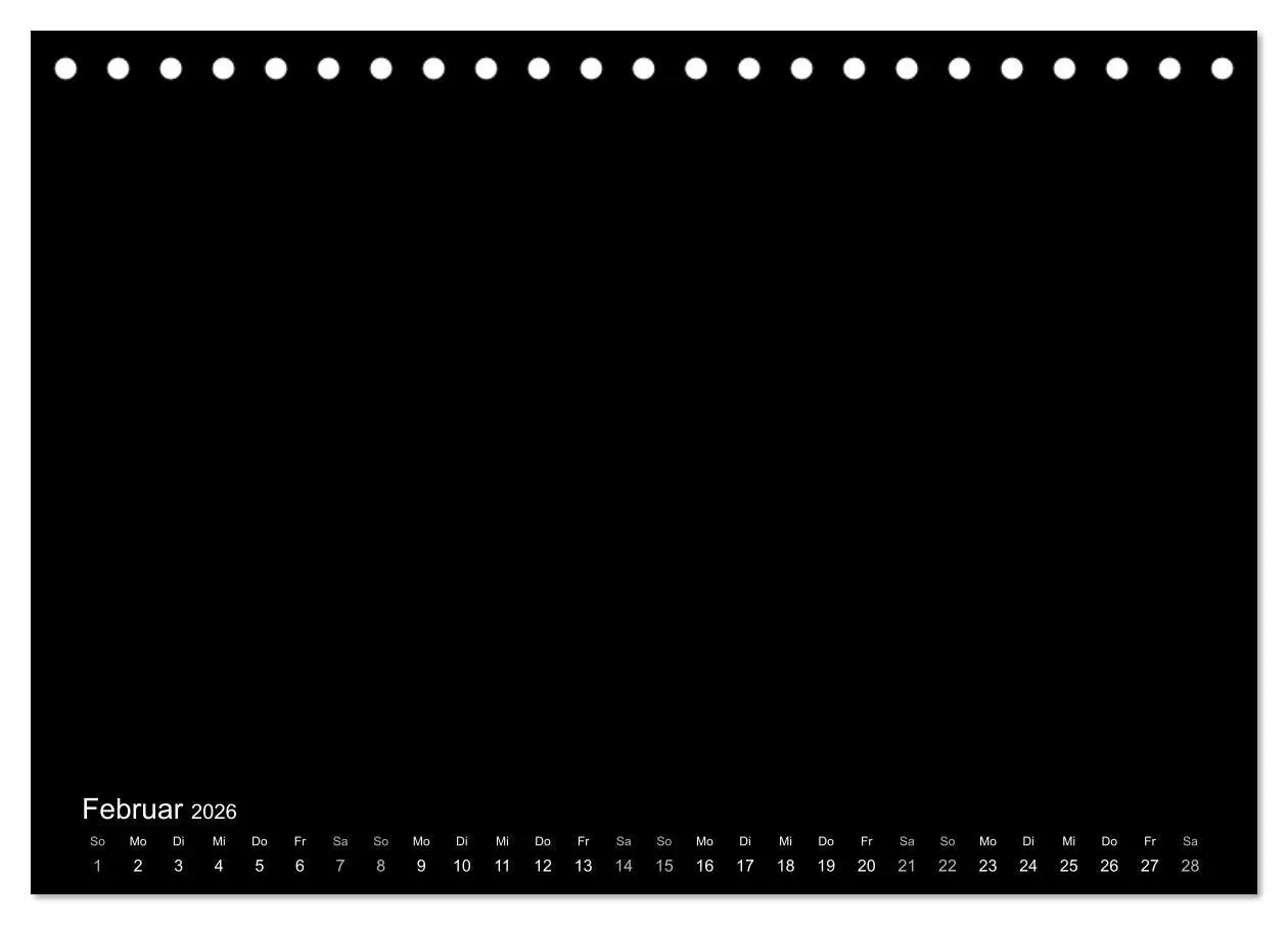 Bild: 9783457693681 | Bastelkalender: DIY Kreativ-Kalender -schwarz- (Tischkalender 2026...