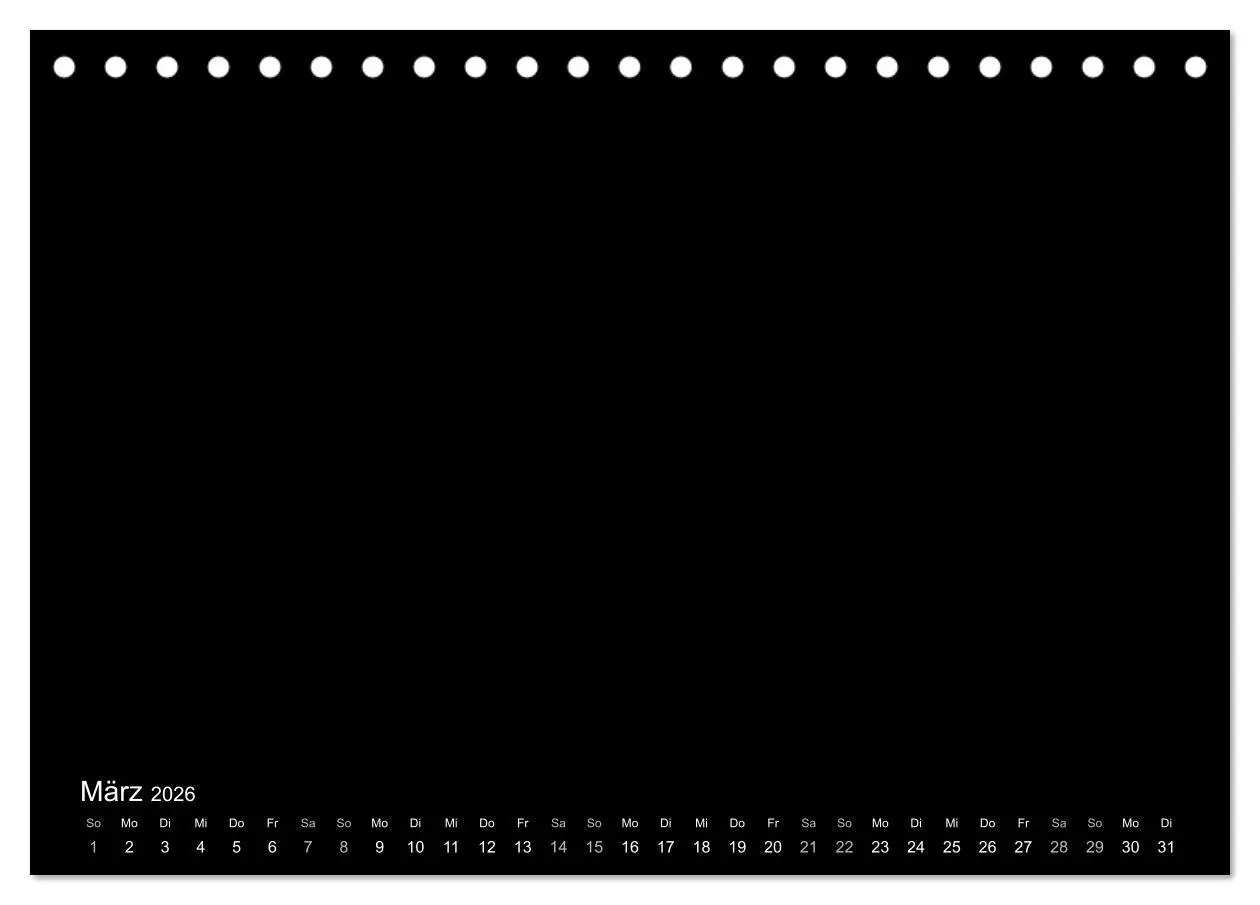 Bild: 9783457693681 | Bastelkalender: DIY Kreativ-Kalender -schwarz- (Tischkalender 2026...