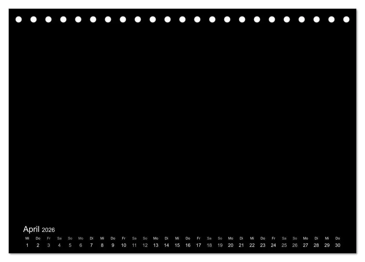 Bild: 9783457693681 | Bastelkalender: DIY Kreativ-Kalender -schwarz- (Tischkalender 2026...