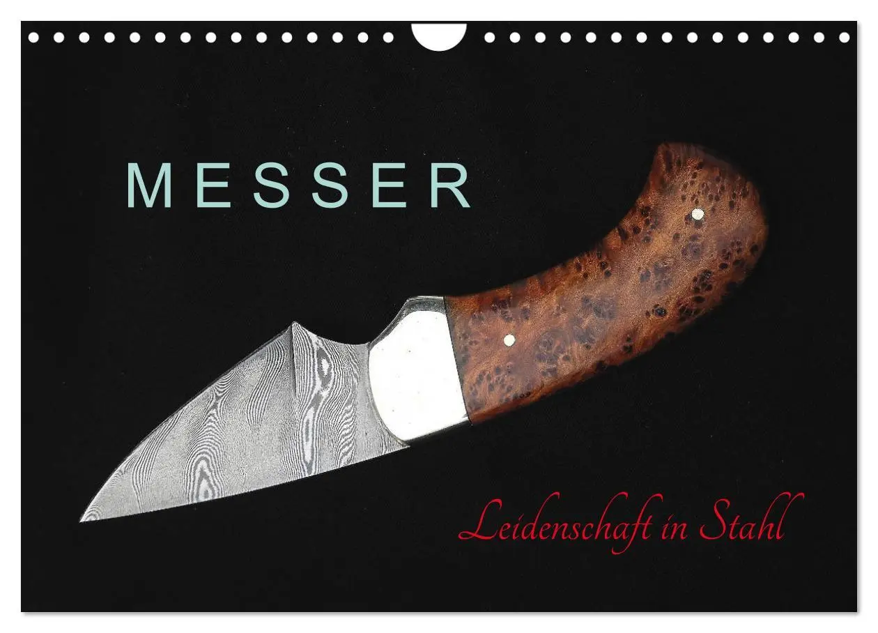 Cover: 9783457833681 | Messer - Leidenschaft in Stahl (Wandkalender 2026 DIN A4 quer),...