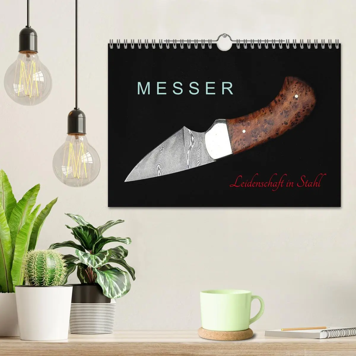 Bild: 9783457833681 | Messer - Leidenschaft in Stahl (Wandkalender 2026 DIN A4 quer),...