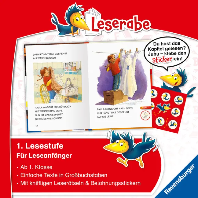 Bild: 9783473363681 | Leserabe 1. Lesestufe - DAS GESPENST AUF DEM DACHBODEN | Königsberg
