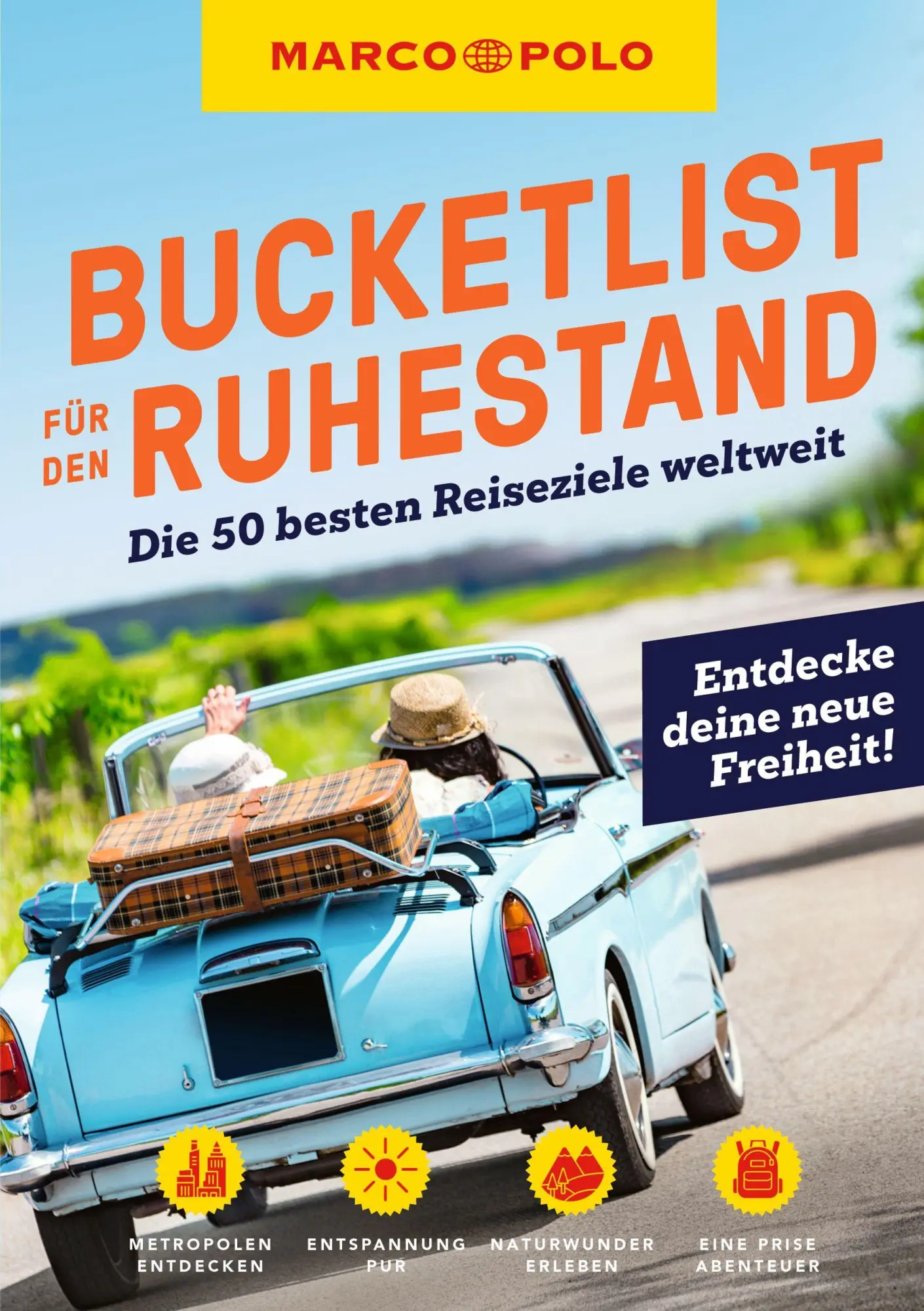 Cover: 9783575023681 | MARCO POLO Bucketlist für den Ruhestand | Taschenbuch | MARCO POLO