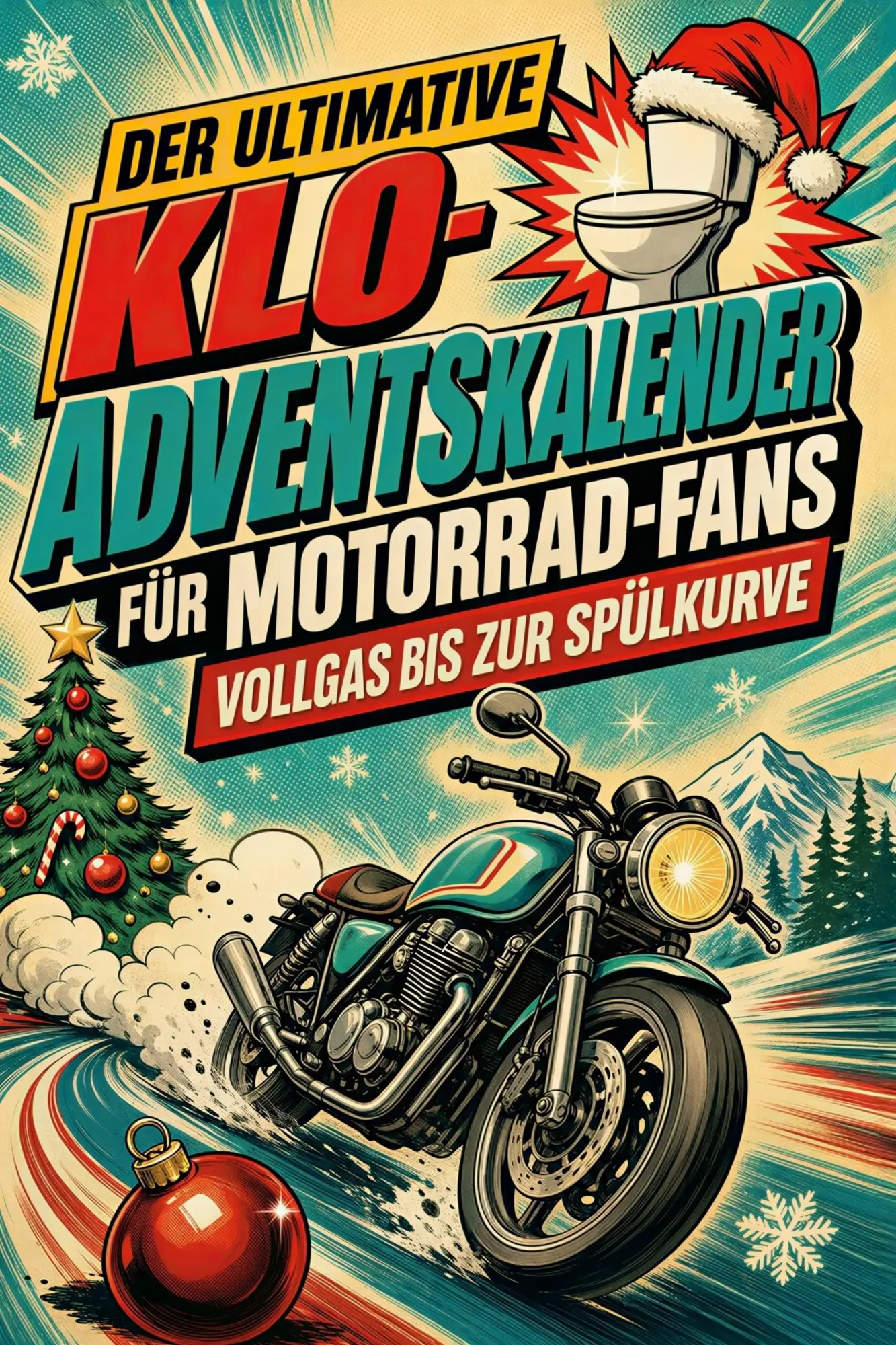 Cover: 9783696113681 | Der ultimative Klo-Adventskalender für Motorrad-Fans | Ava Lang | Buch