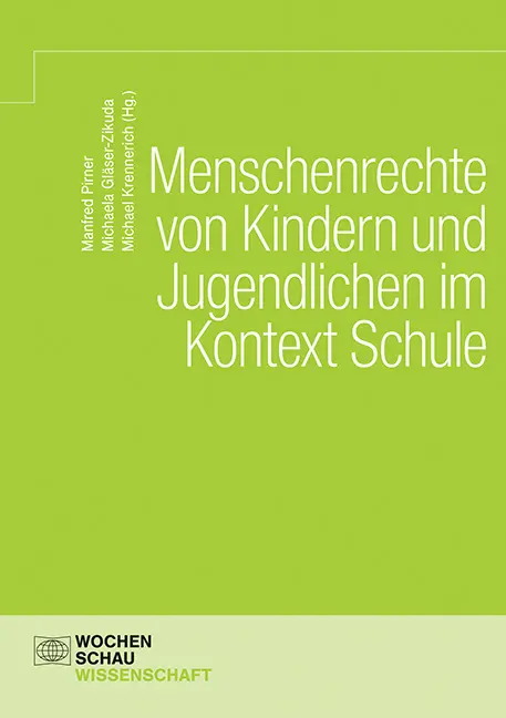 Cover: 9783734413681 | Menschenrechte von Kindern und Jugendlichen im Kontext Schule | Buch
