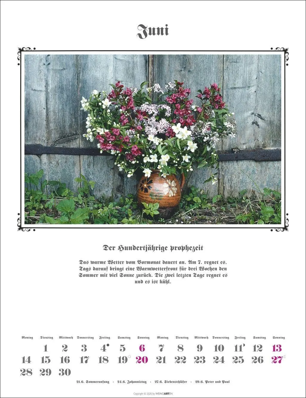 Bild: 9783839903681 | Der Hundertjährige Kalender 2027 | Wolf-Dietmar Unterweger | Kalender