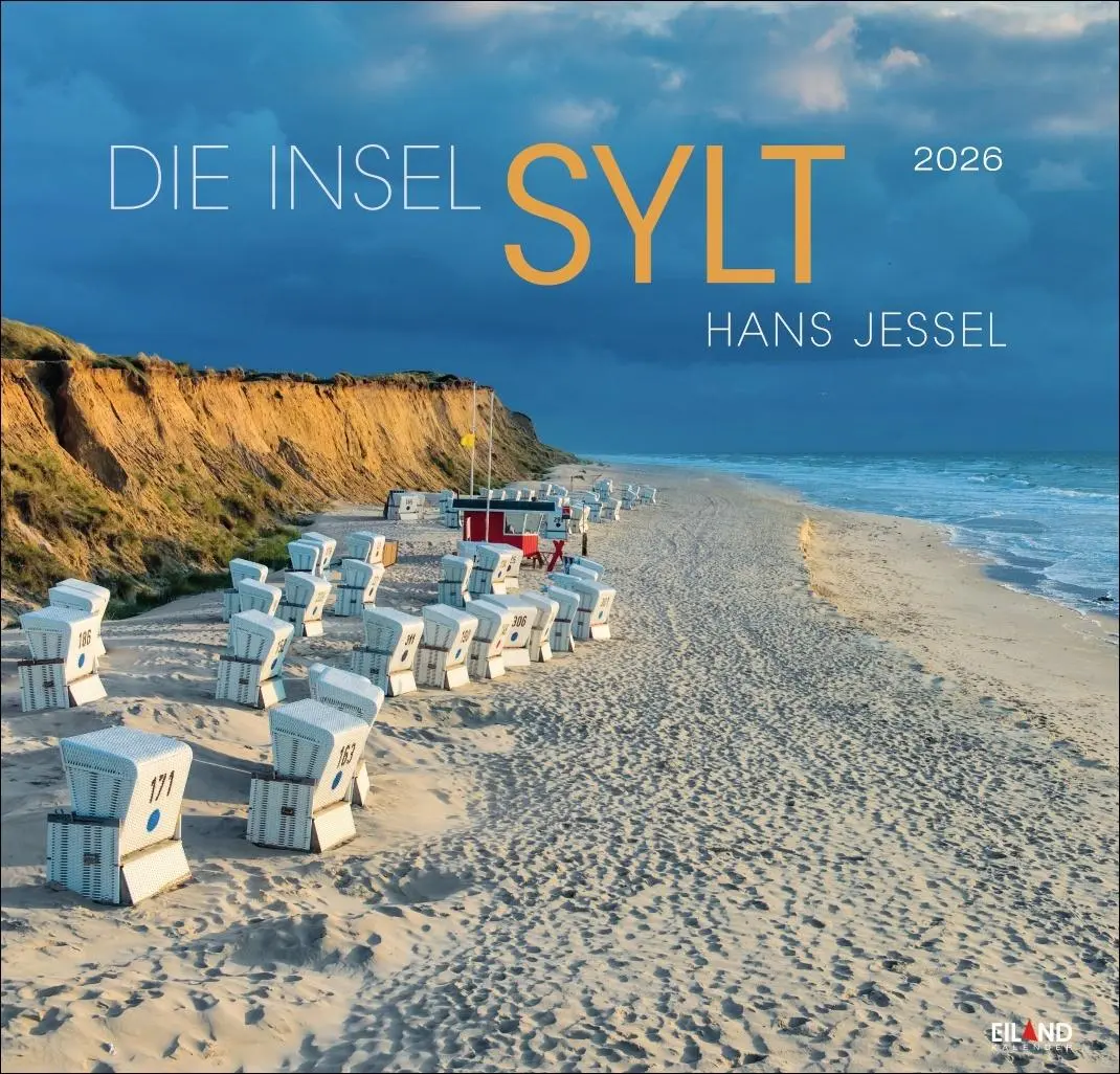 Cover: 9783964023681 | Die Insel Sylt Edition Kalender 2026 - Hans Jessel | Hans Jessel