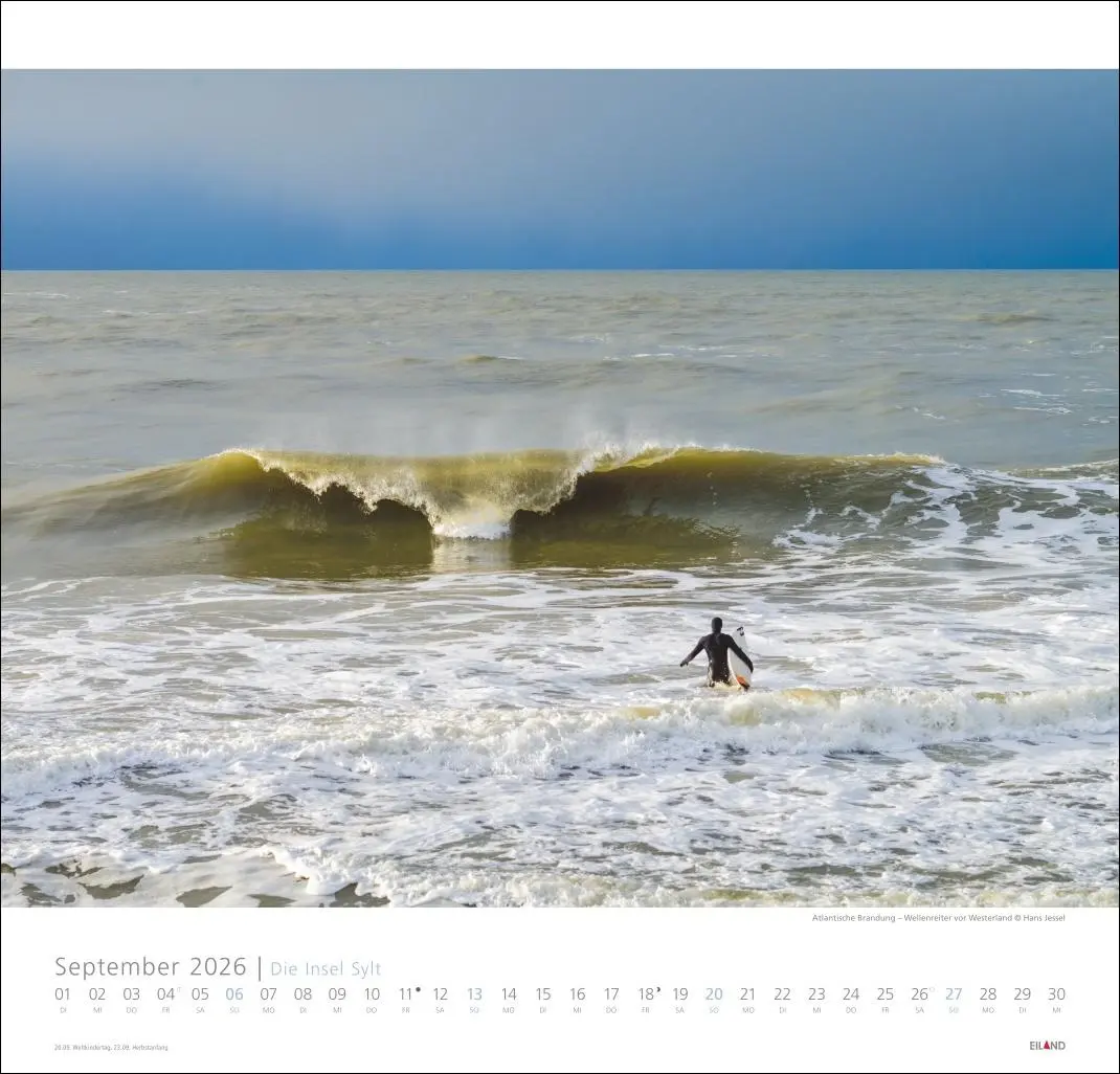 Bild: 9783964023681 | Die Insel Sylt Edition Kalender 2026 - Hans Jessel | Hans Jessel