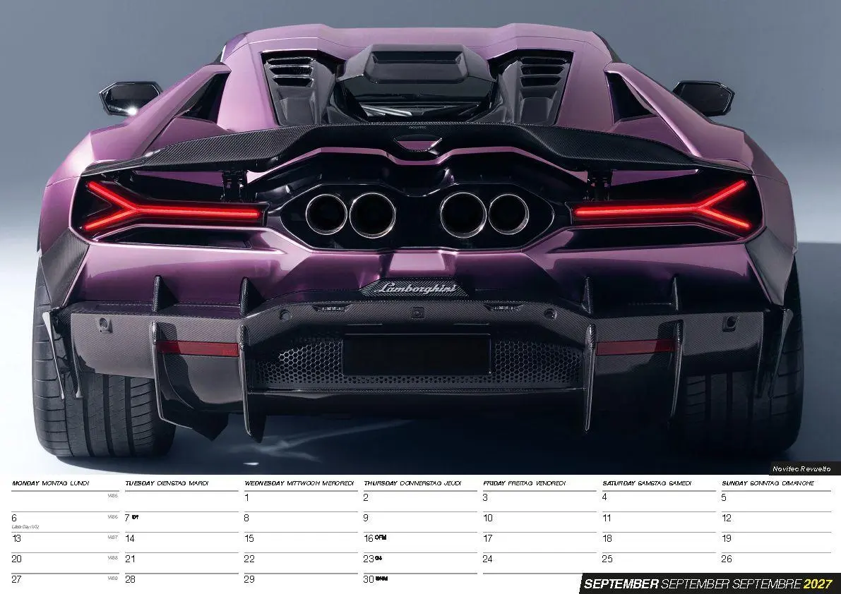 Bild: 9798893613681 | Lamborghini Kalender 2027 | Kalender | 14 S. | Deutsch | 2027