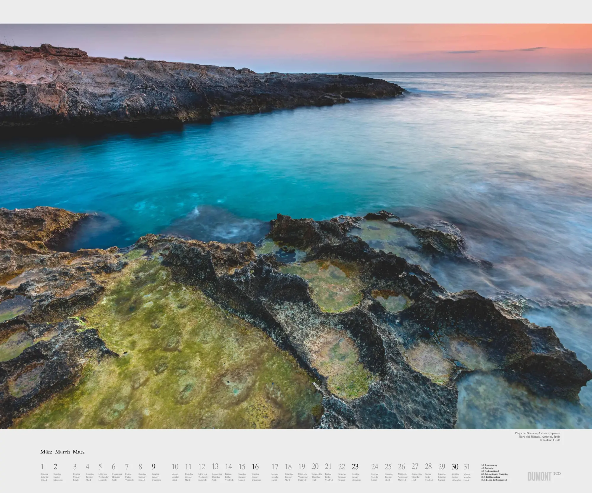 Bild: 4069095003781 | Das Meer 2026 - Natur-Fotografie von Roland Gerth - Wandkalender 60...