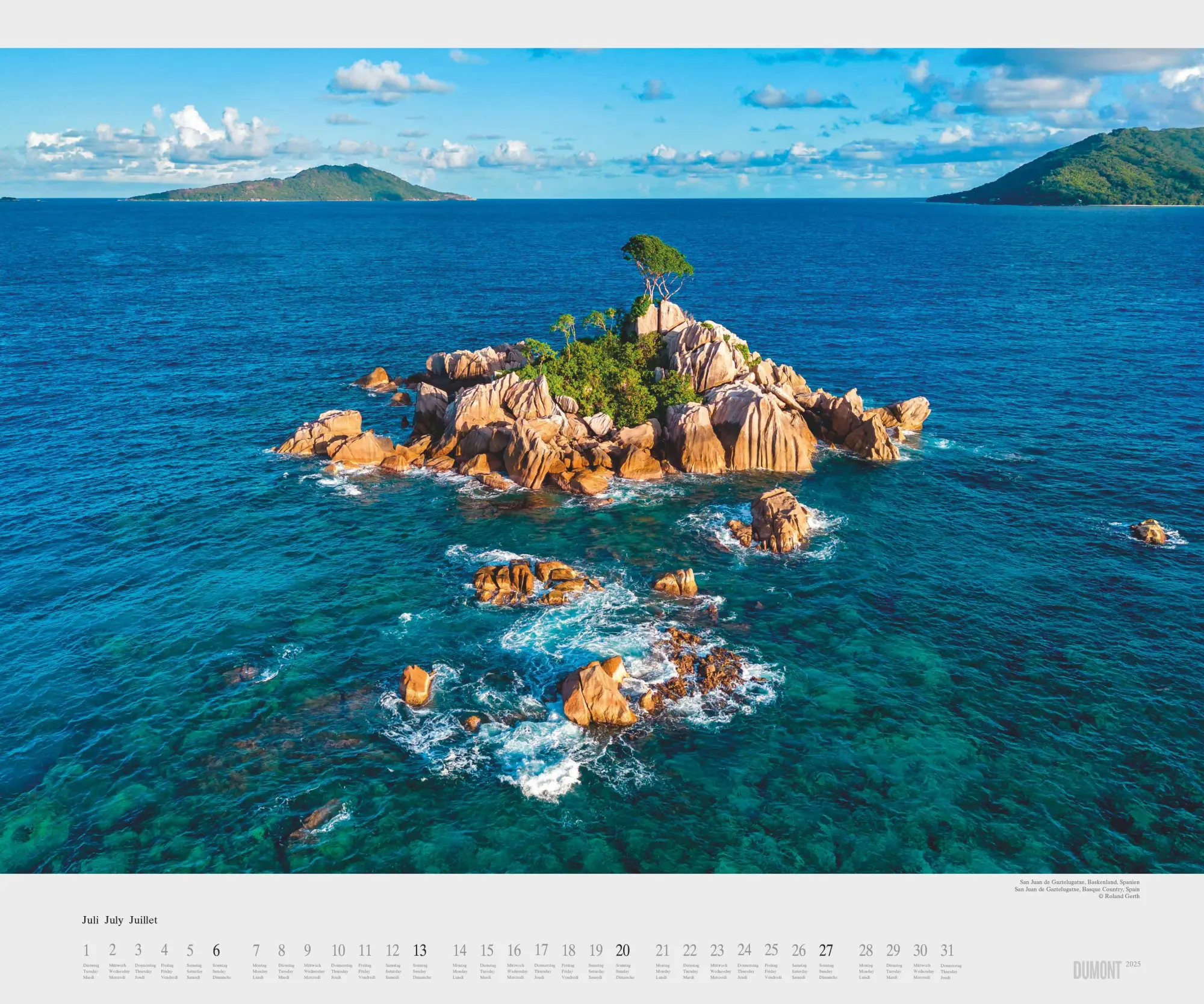 Bild: 4069095003781 | Das Meer 2026 - Natur-Fotografie von Roland Gerth - Wandkalender 60...