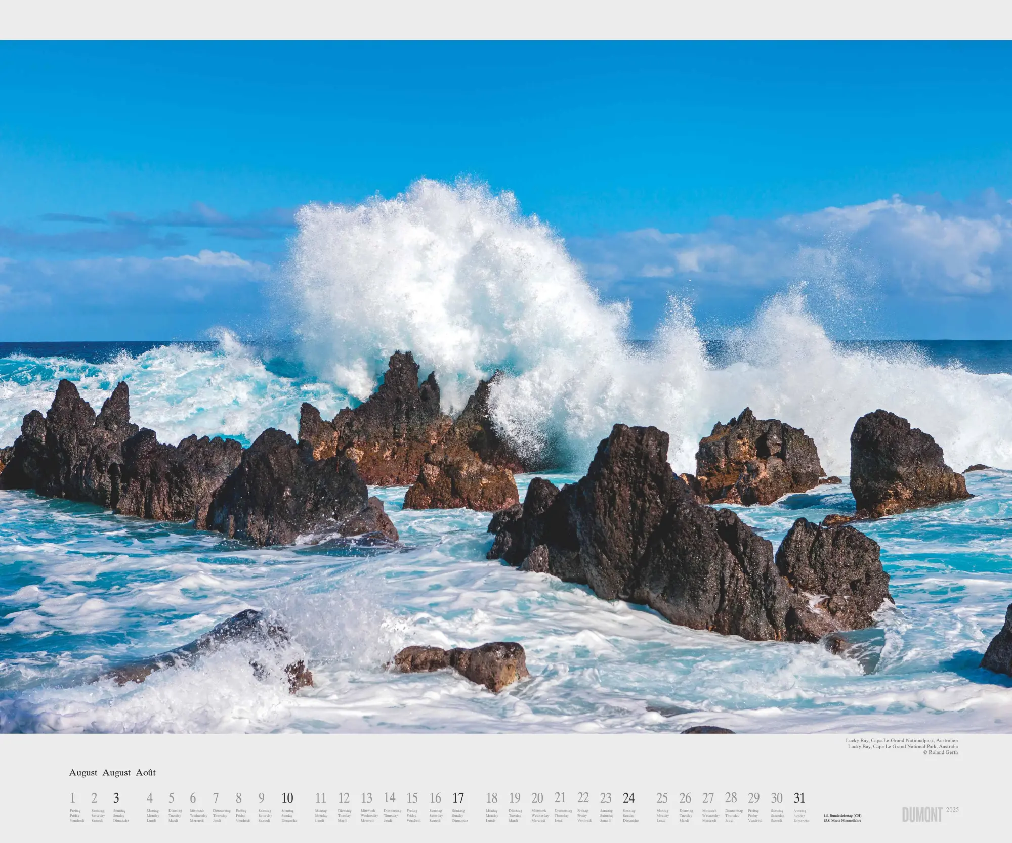 Bild: 4069095003781 | Das Meer 2026 - Natur-Fotografie von Roland Gerth - Wandkalender 60...