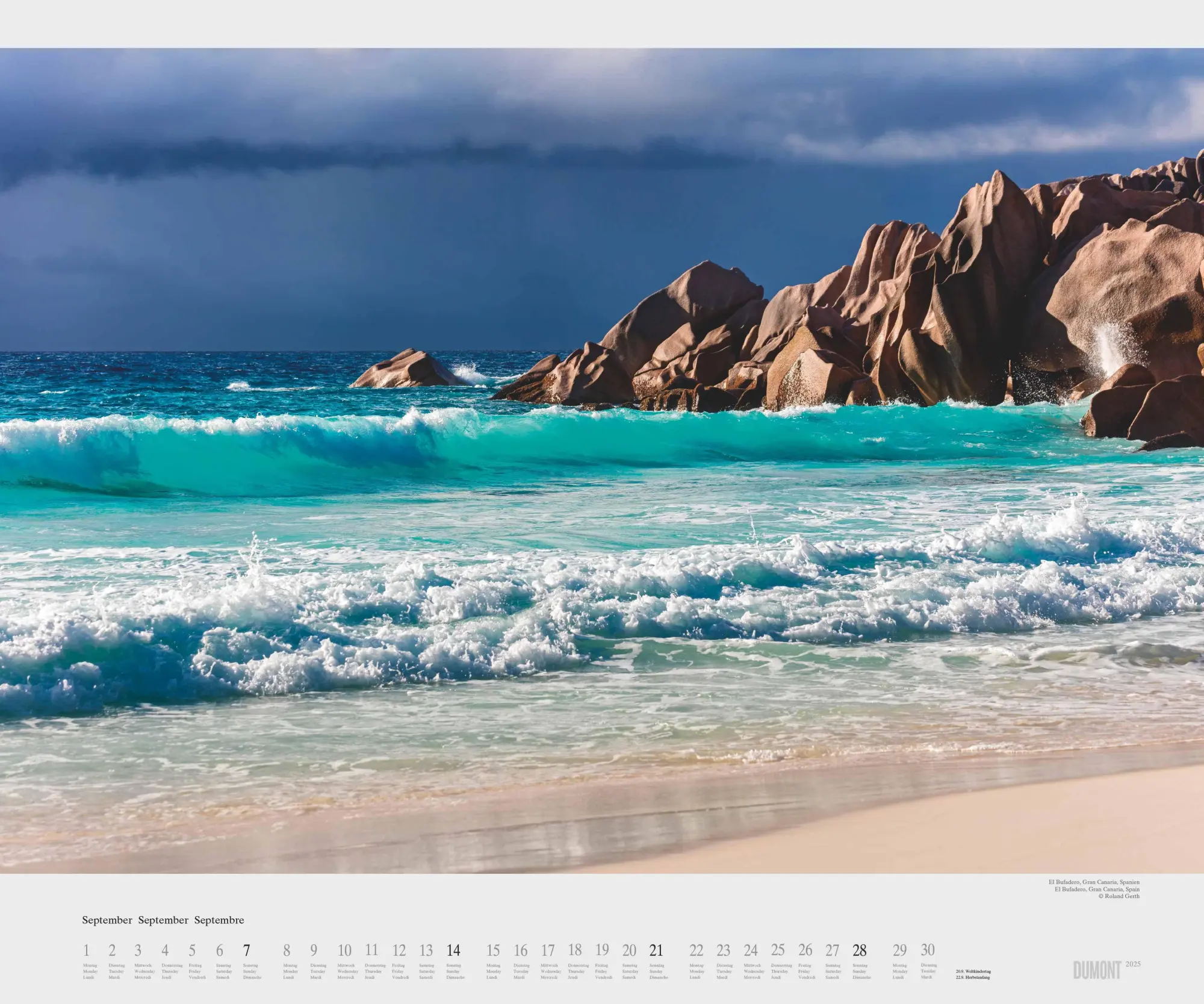Bild: 4069095003781 | Das Meer 2026 - Natur-Fotografie von Roland Gerth - Wandkalender 60...