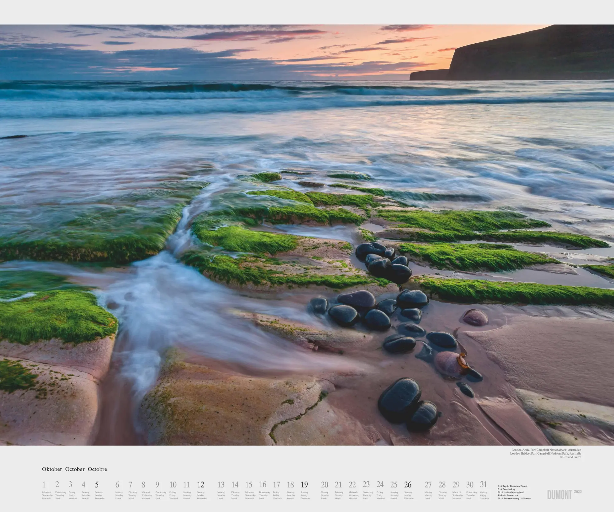 Bild: 4069095003781 | Das Meer 2026 - Natur-Fotografie von Roland Gerth - Wandkalender 60...
