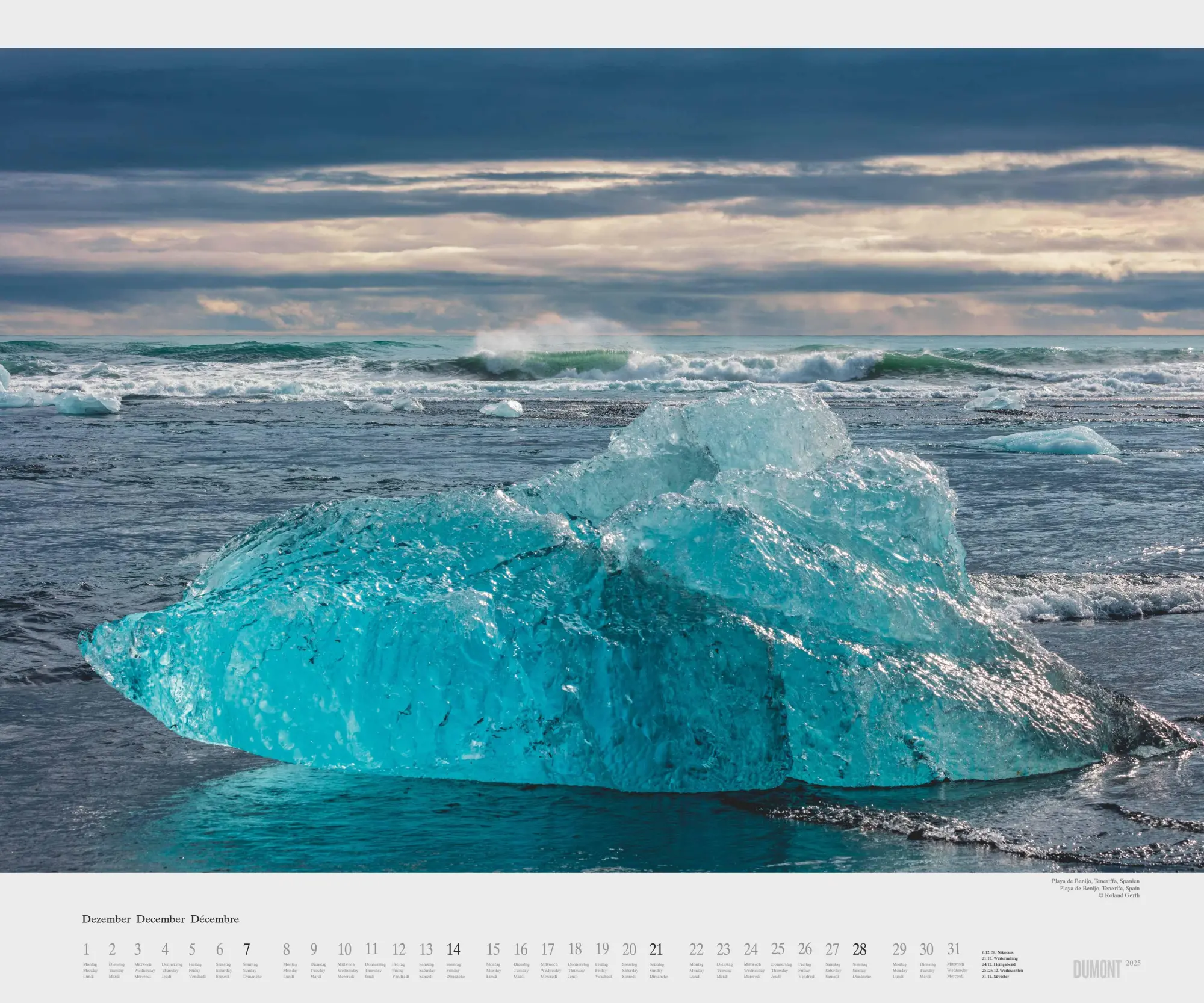 Bild: 4069095003781 | Das Meer 2026 - Natur-Fotografie von Roland Gerth - Wandkalender 60...