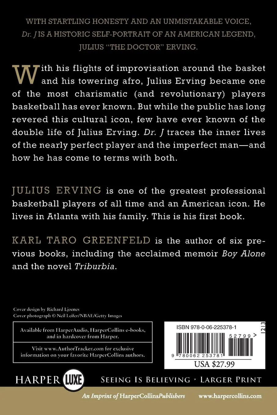 Rückseite: 9780062253781 | Dr. J LP | Julius Erving | Taschenbuch | Englisch | 2021