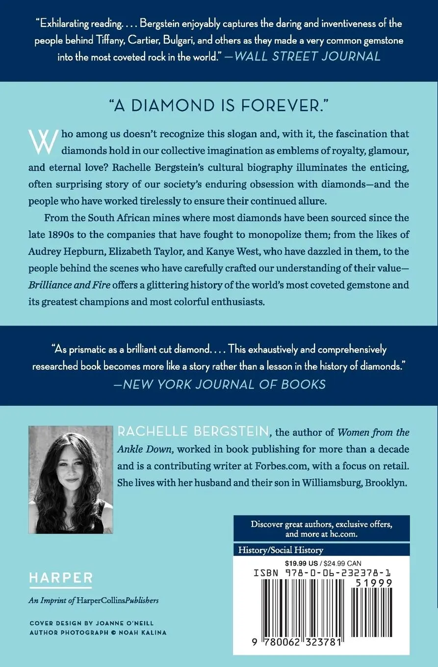 Rückseite: 9780062323781 | Brilliance and Fire | Rachelle Bergstein | Taschenbuch | Englisch