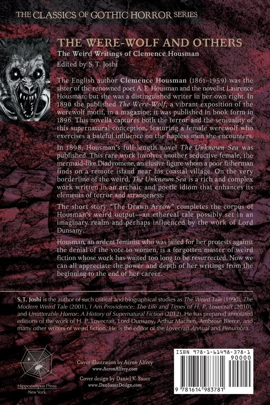 Rückseite: 9781614983781 | The Were-Wolf and Others | The Weird Writings of Clemence Housman