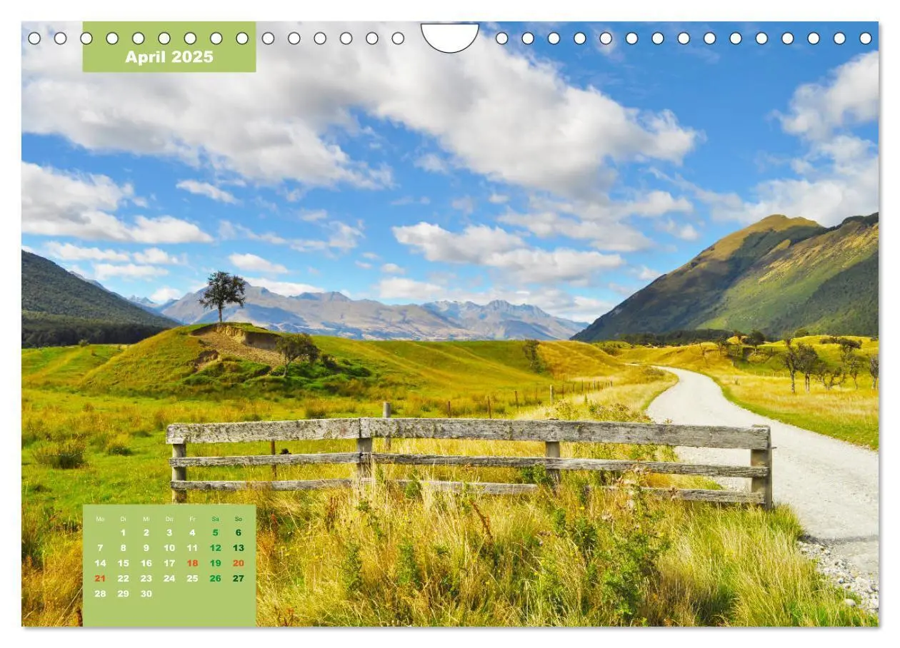 Bild: 9783435113781 | Erlebe mit mir die Höhepunkte von Neuseeland (Wandkalender 2025 DIN...