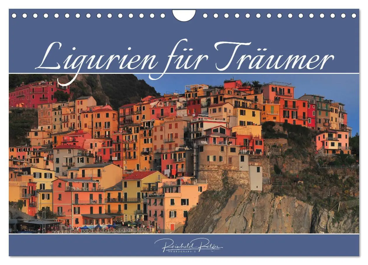 Cover: 9783457823781 | Ligurien für Träumer (Wandkalender 2026 DIN A4 quer), CALVENDO...