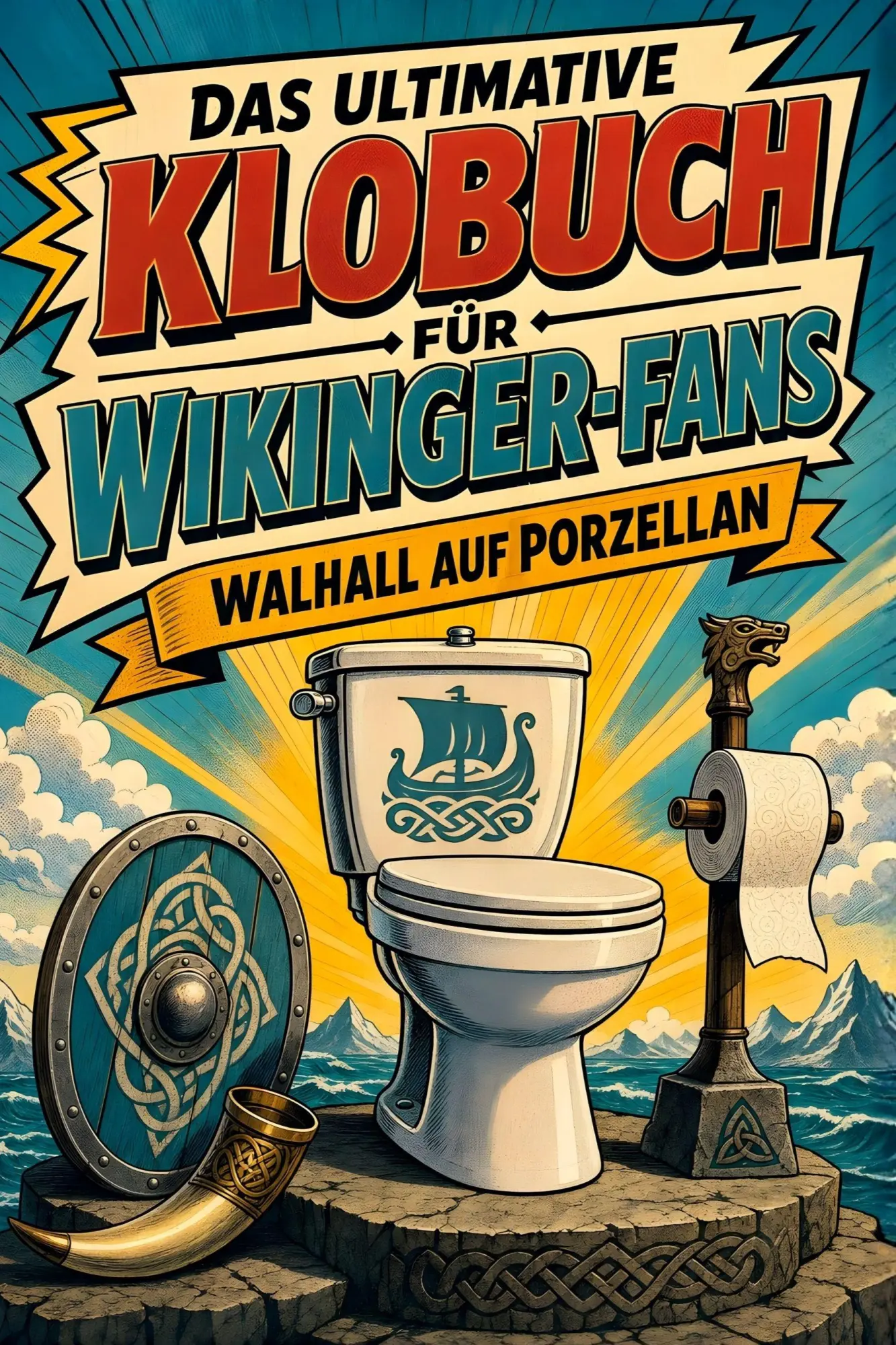 Cover: 9783696103781 | Das ultimative Klobuch für Wikinger-Fans | Walhall auf Porzellan