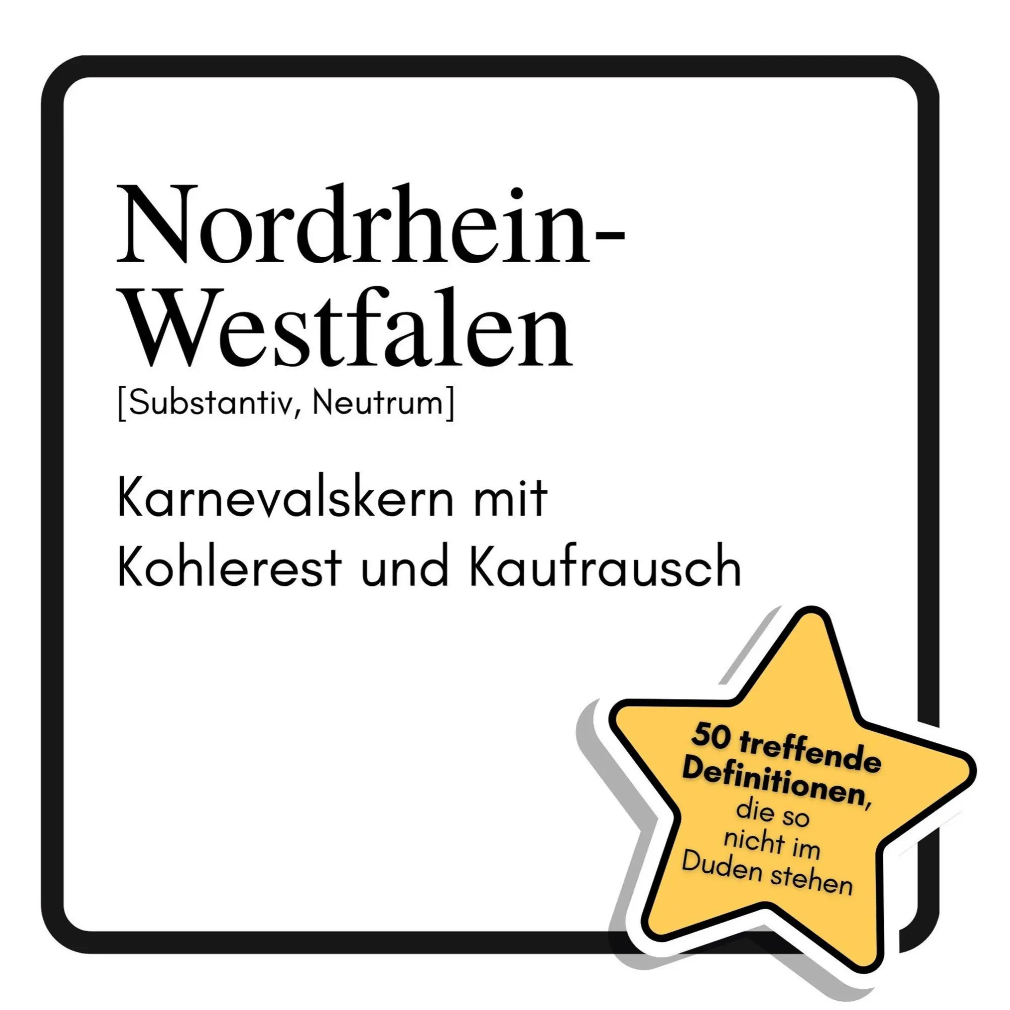 Cover: 9783695343881 | Nordrhein-Westfalen | Karnevalskern mit Kohlerest und Kaufrausch