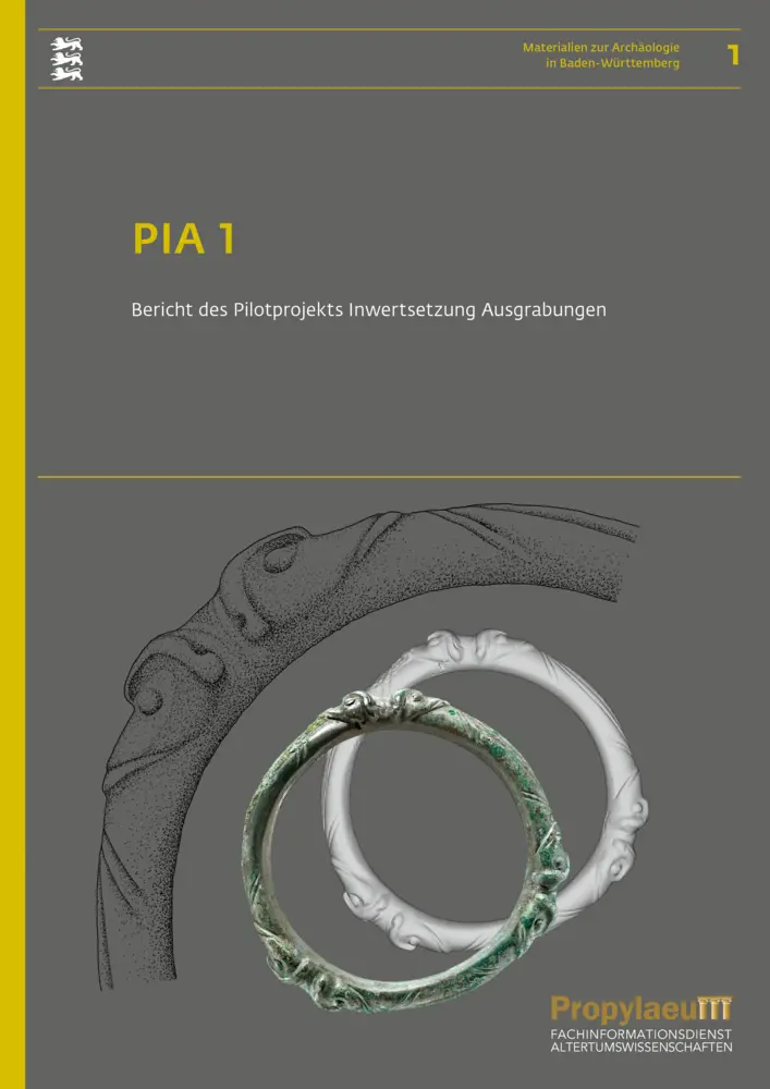 Cover: 9783969293881 | PIA 1 / PIA 1 | Bericht des Pilotprojekts Inwertsetzung Ausgrabungen