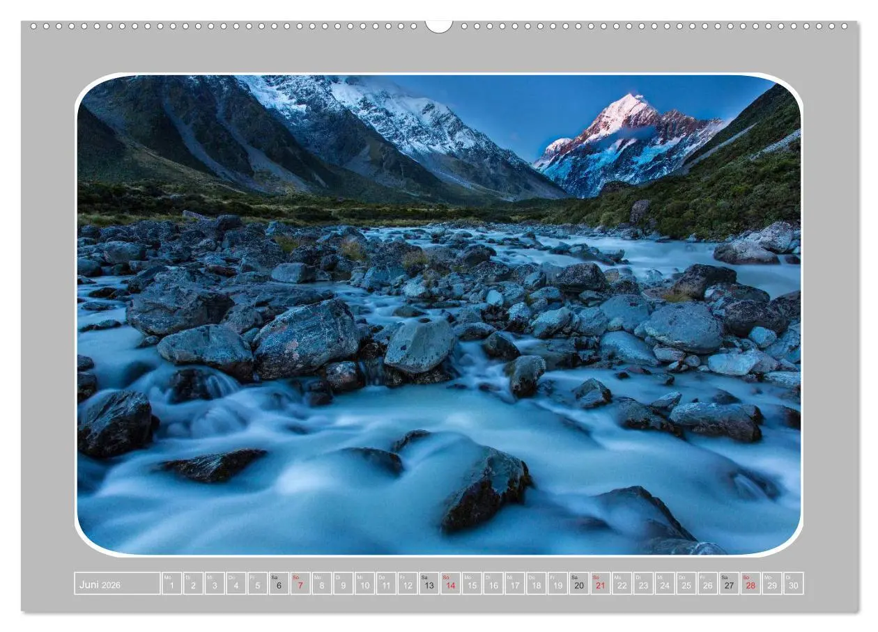 Bild: 9783516063981 | Neuseeland - Die Südinsel (hochwertiger Premium Wandkalender 2026...