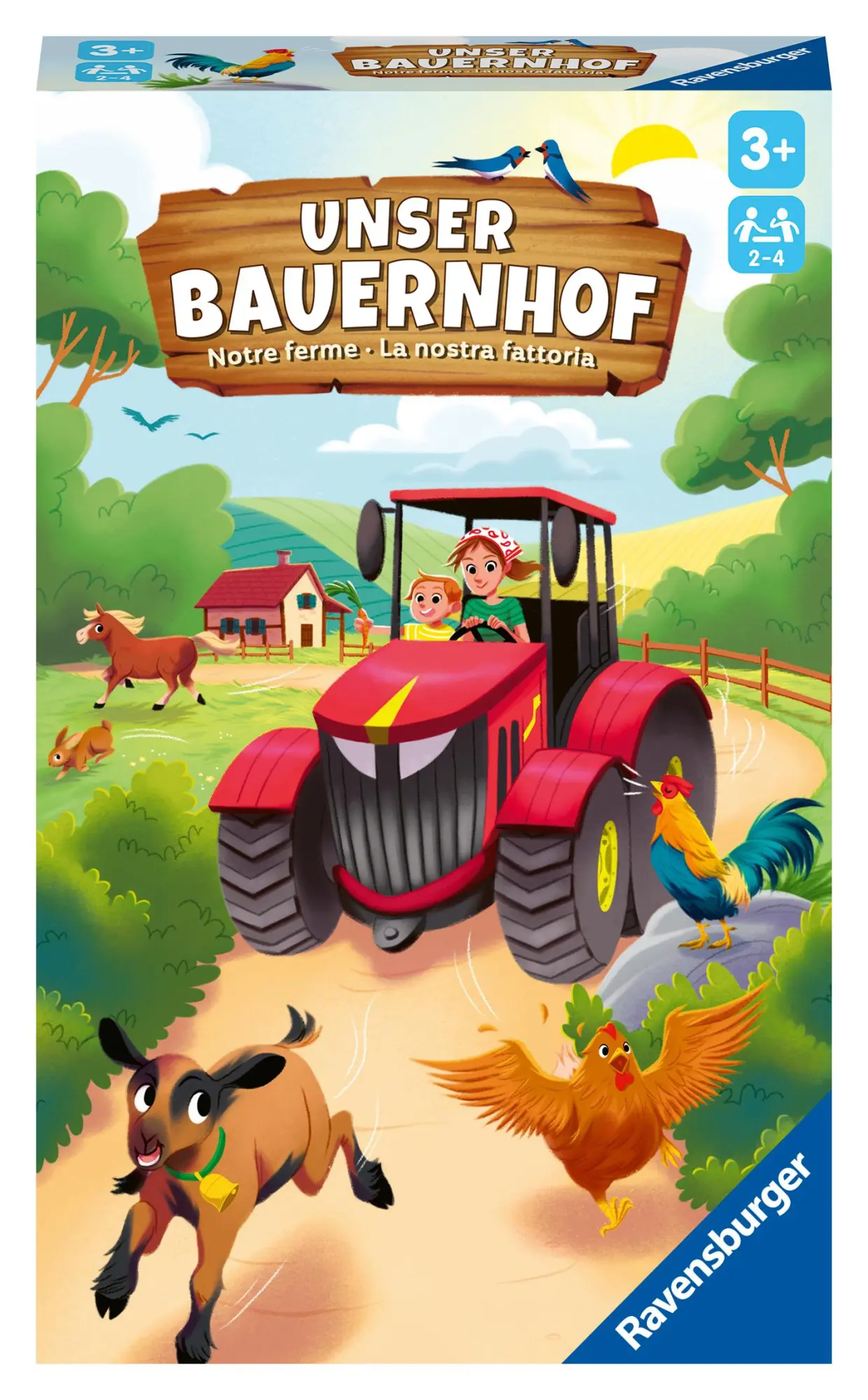 Cover: 4005556224081 | Unser Bauernhof - Kinderspiel ab 3 Jahre | Spiel | 22408 | Deutsch