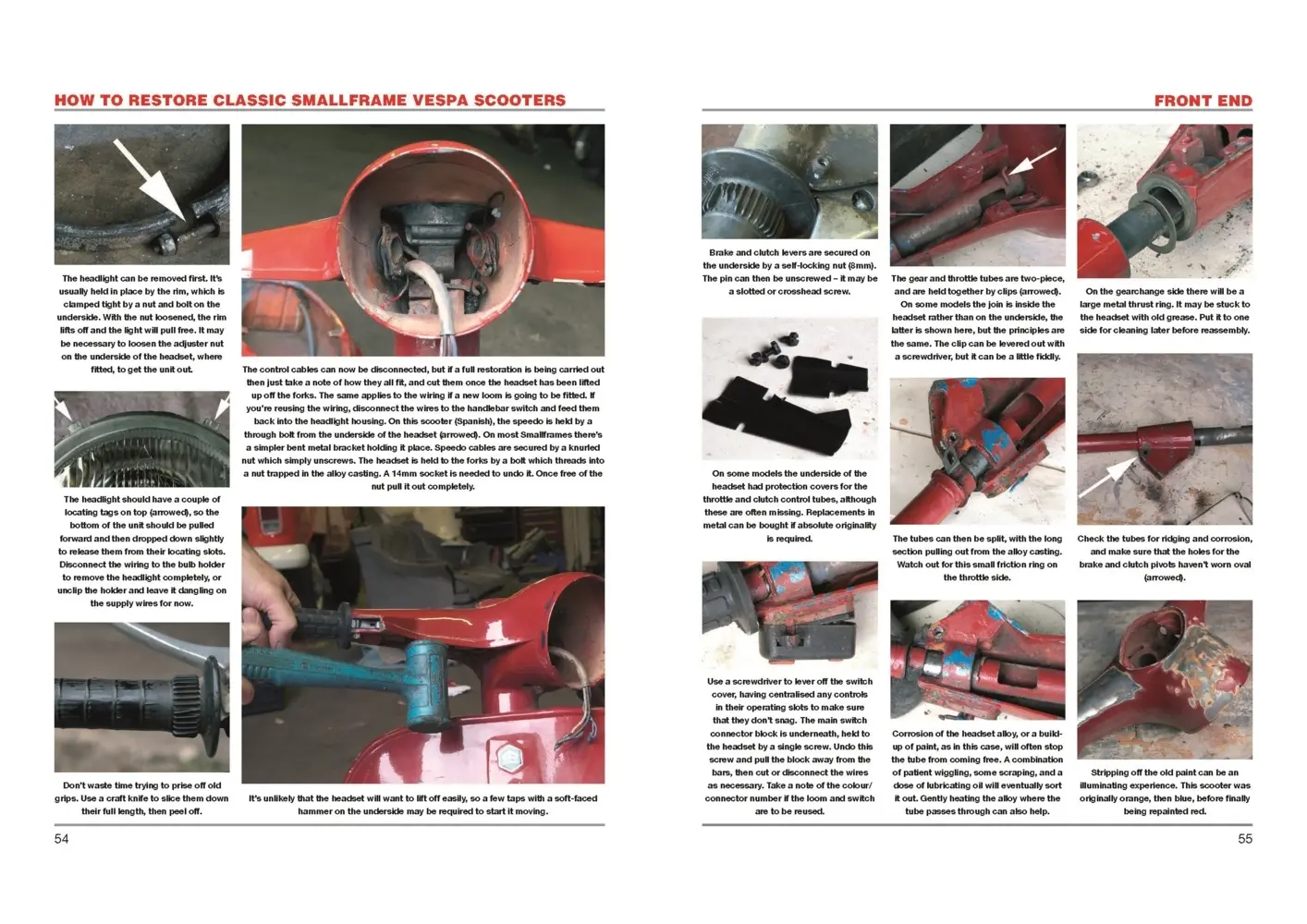 Bild: 9781787114081 | How to Restore Classic Smallframe Vespa Scooters | Mark Paxton | Buch