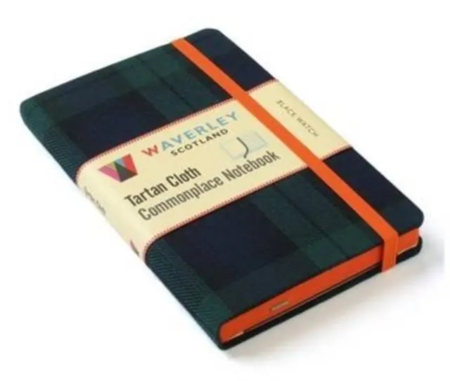 Cover: 9781849344081 | Black Watch: Waverley Genuine Tartan Cloth Commonplace Notebook...