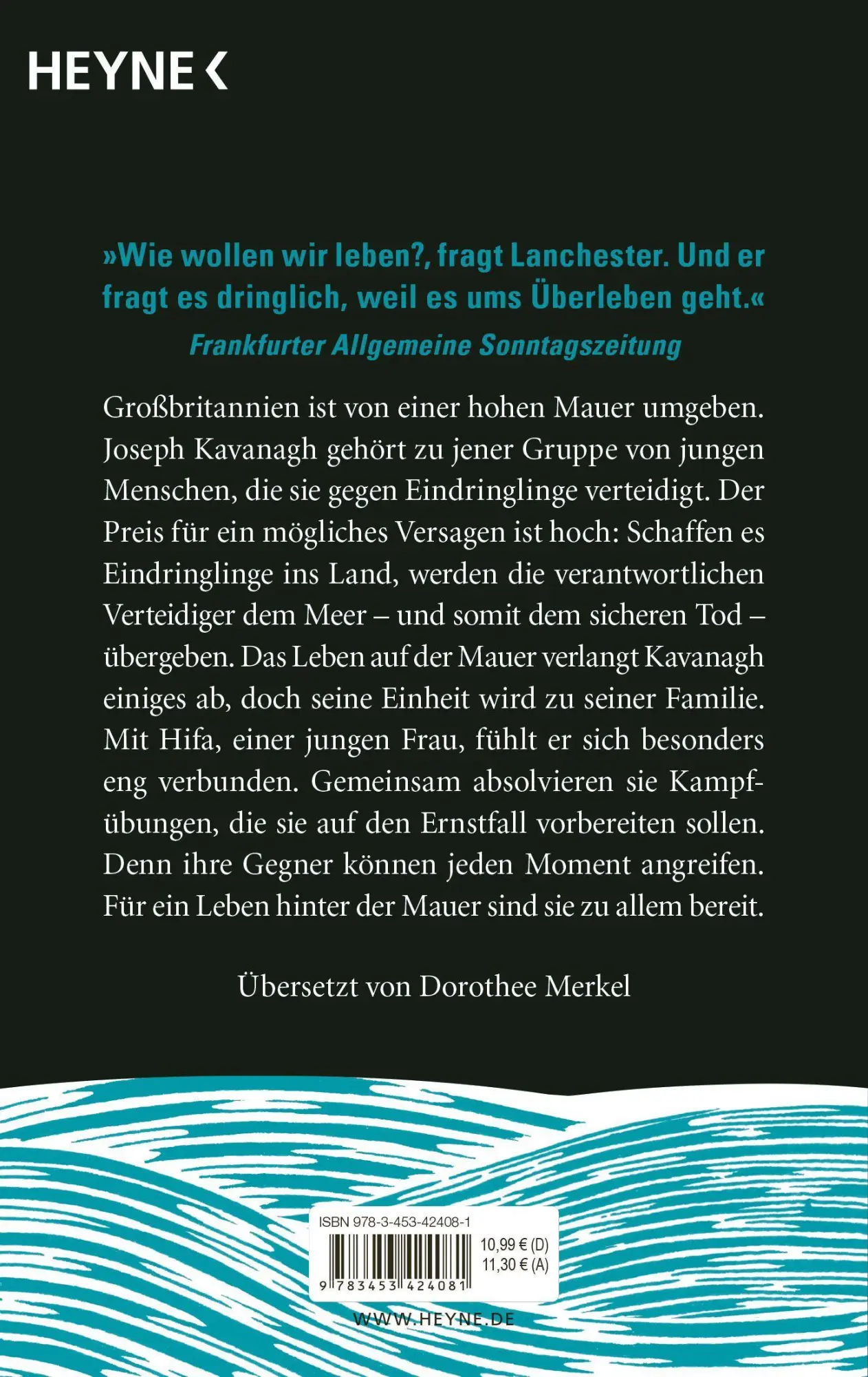 Bild: 9783453424081 | Die Mauer | Roman | John Lanchester | Taschenbuch | 348 S. | Deutsch