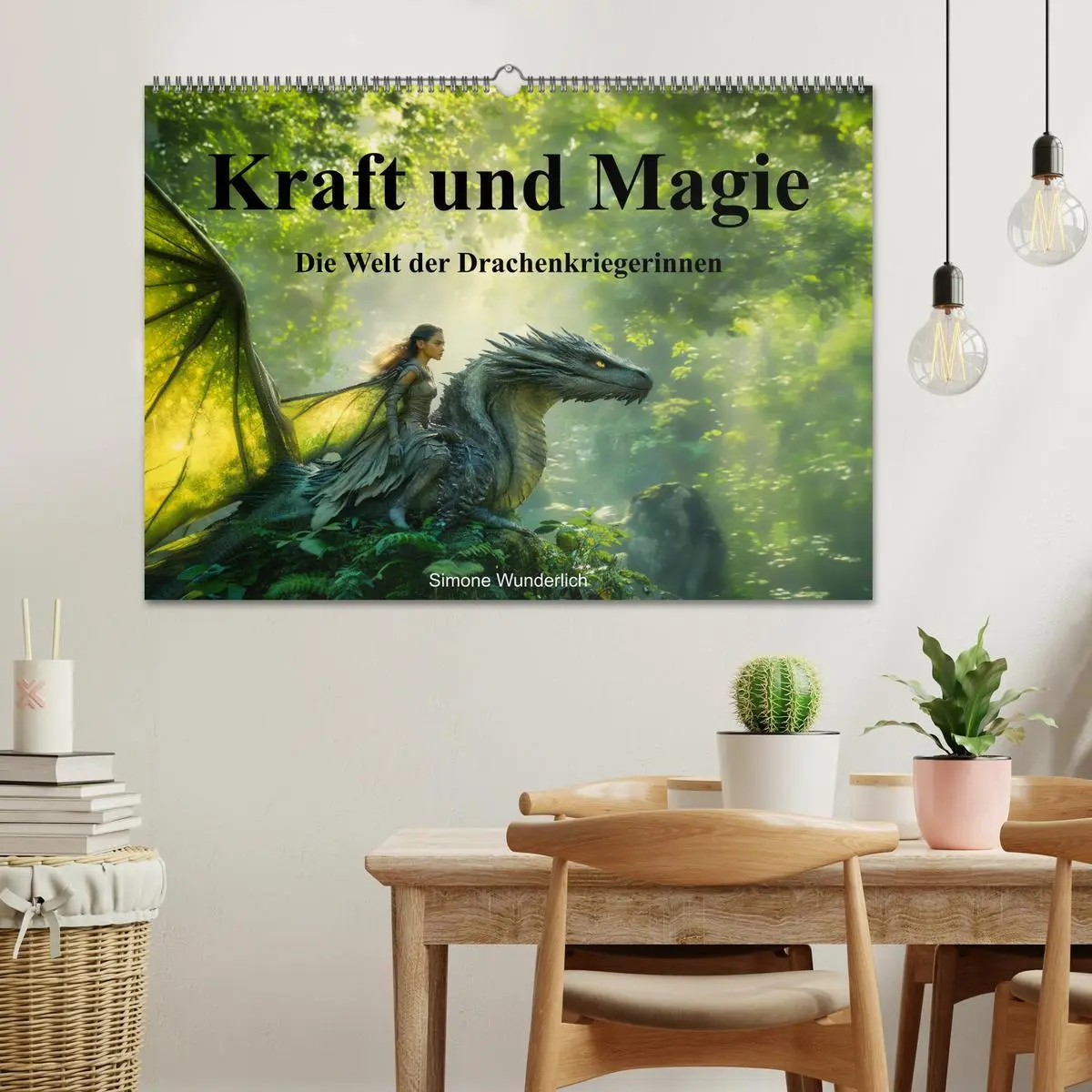 Bild: 9783457314081 | Kraft und Magie - Die Welt der Drachenkriegerinnen (Wandkalender...