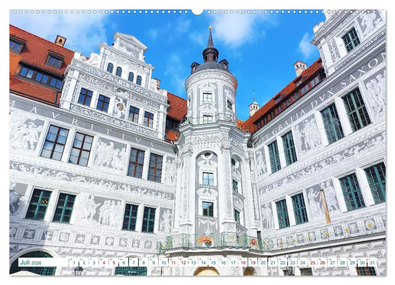 Bild: 9783457554081 | Dresden prachtvoll und verspielt (Wandkalender 2026 DIN A2 quer),...