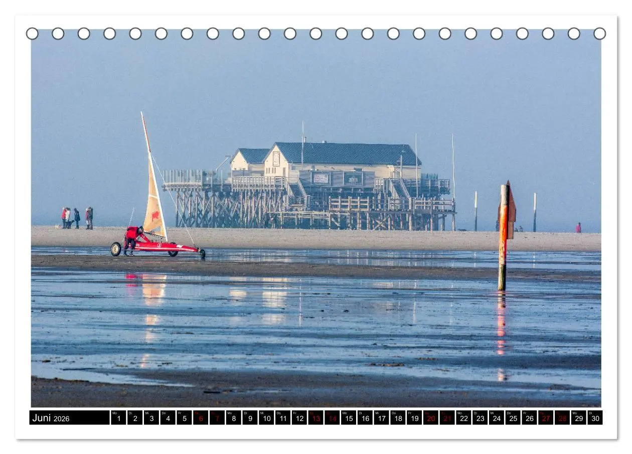 Bild: 9783457864081 | St. Peter-Ording - Natur pur (Tischkalender 2026 DIN A5 quer),...