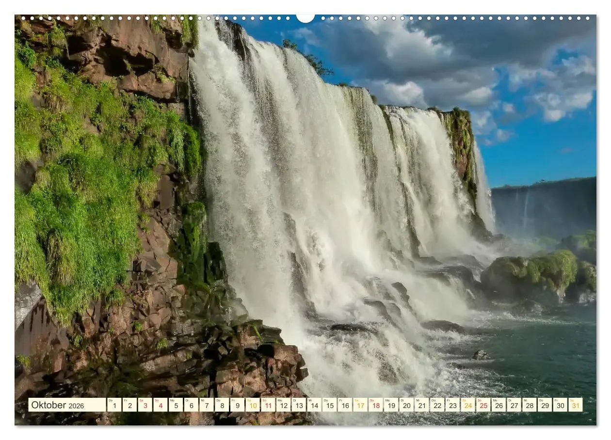 Bild: 9783516024081 | Iguazu Wasserfälle - Südamerika (hochwertiger Premium Wandkalender...