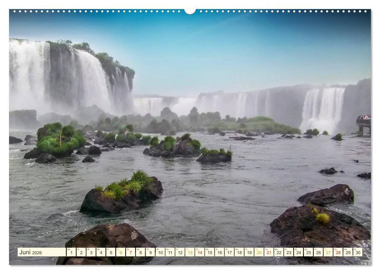 Bild: 9783516024081 | Iguazu Wasserfälle - Südamerika (hochwertiger Premium Wandkalender...