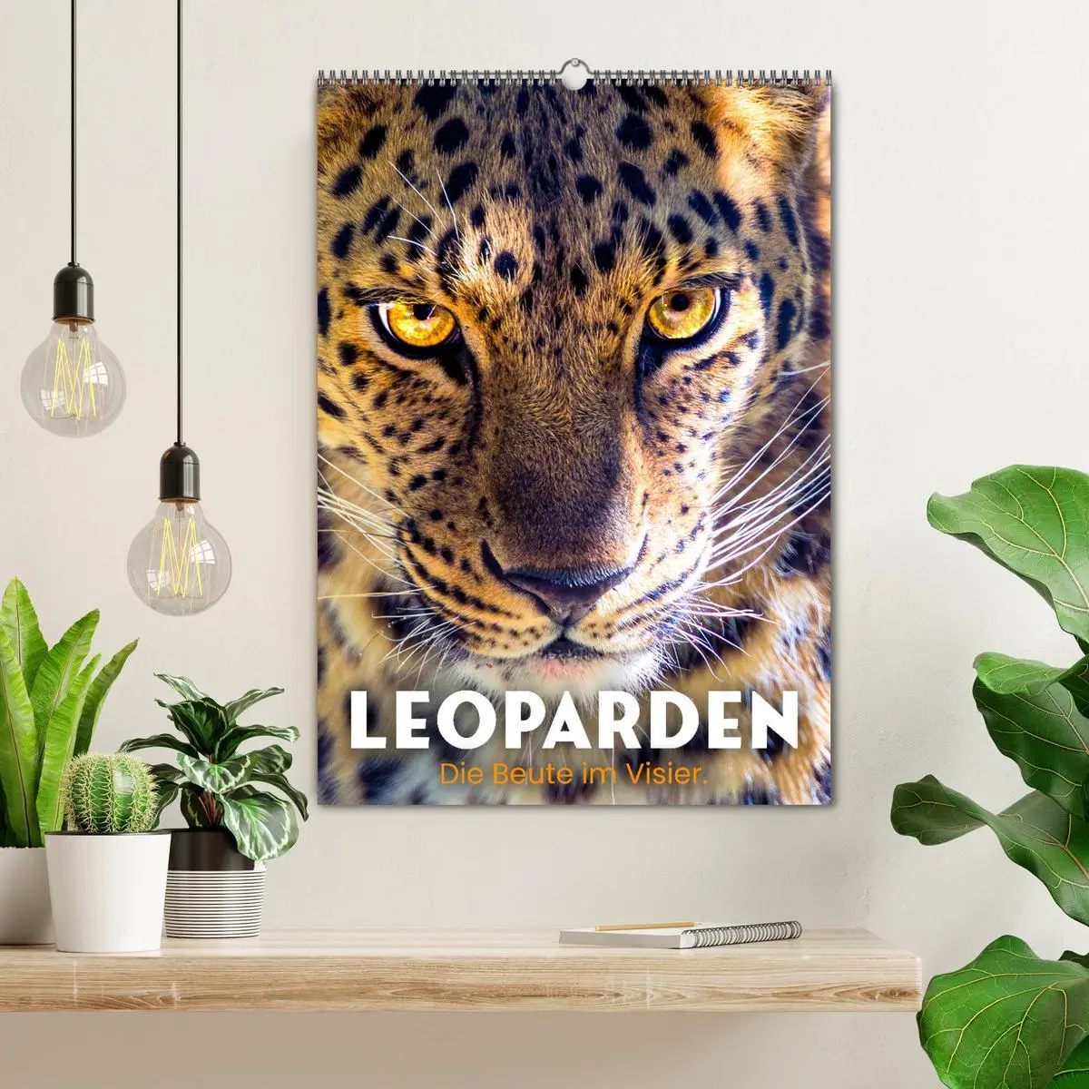 Bild: 9783516334081 | Leoparden - Die Beute im Visier. (Wandkalender 2026 DIN A2 hoch),...