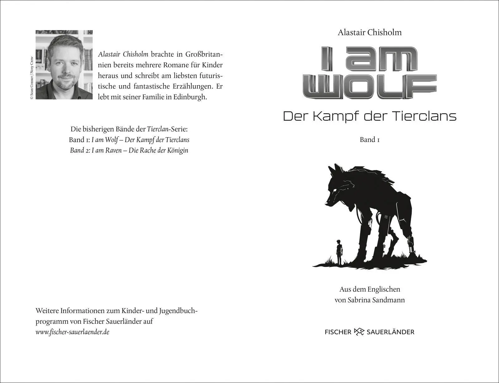 Bild: 9783737344081 | I am Wolf - Der Kampf der Tierclans | Alastair Chisholm | Buch | 2025