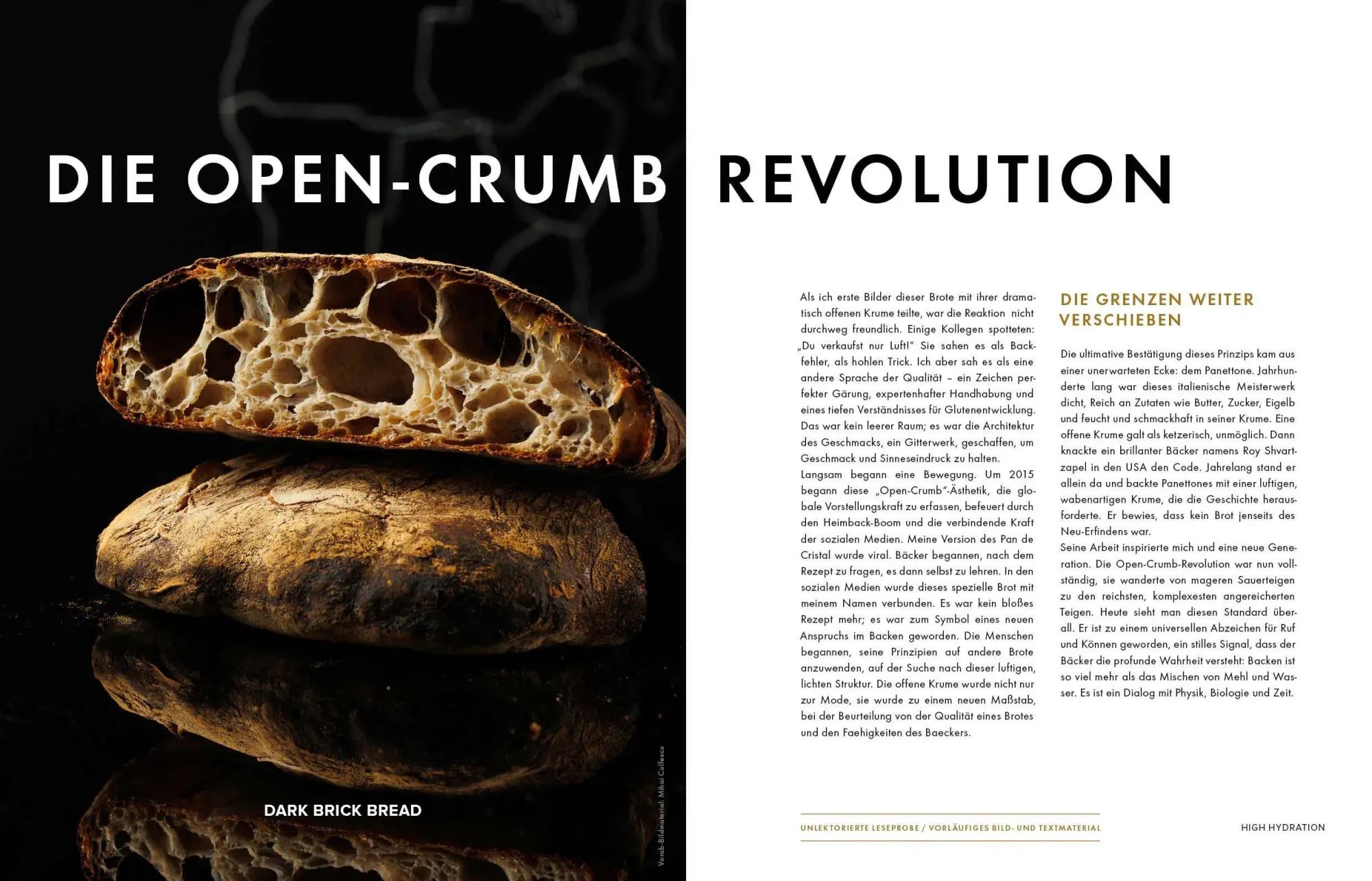 Bild: 9783954534081 | High Hydration | Open Crumb in Perfektion - Brot backen am Limit