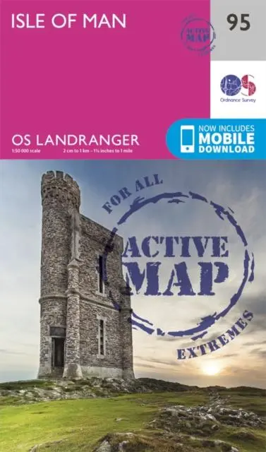 Cover: 9780319474181 | Isle of Man | Ordnance Survey | (Land-)Karte | Karte/Landkarte | 2016