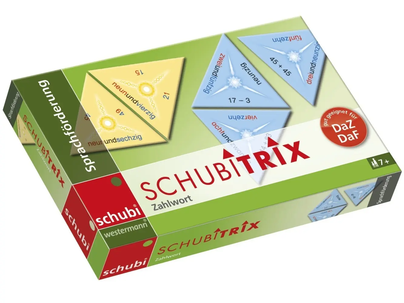 Cover: 9783039764181 | SCHUBITRIX DaZ | Zahlwort | Box | Deutsch | 2025 | Schubi Lernmedien
