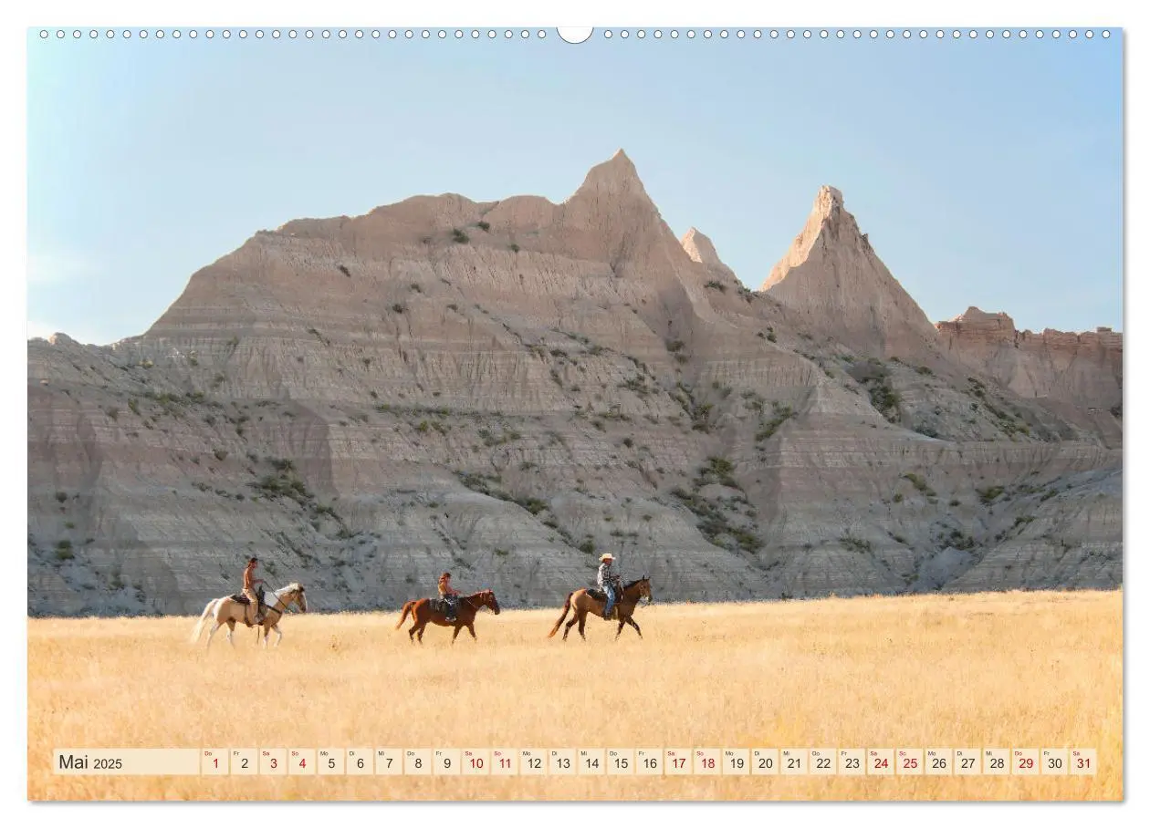Bild: 9783457164181 | Sioux Im Lande von Sitting Bull (Wandkalender 2025 DIN A2 quer),...